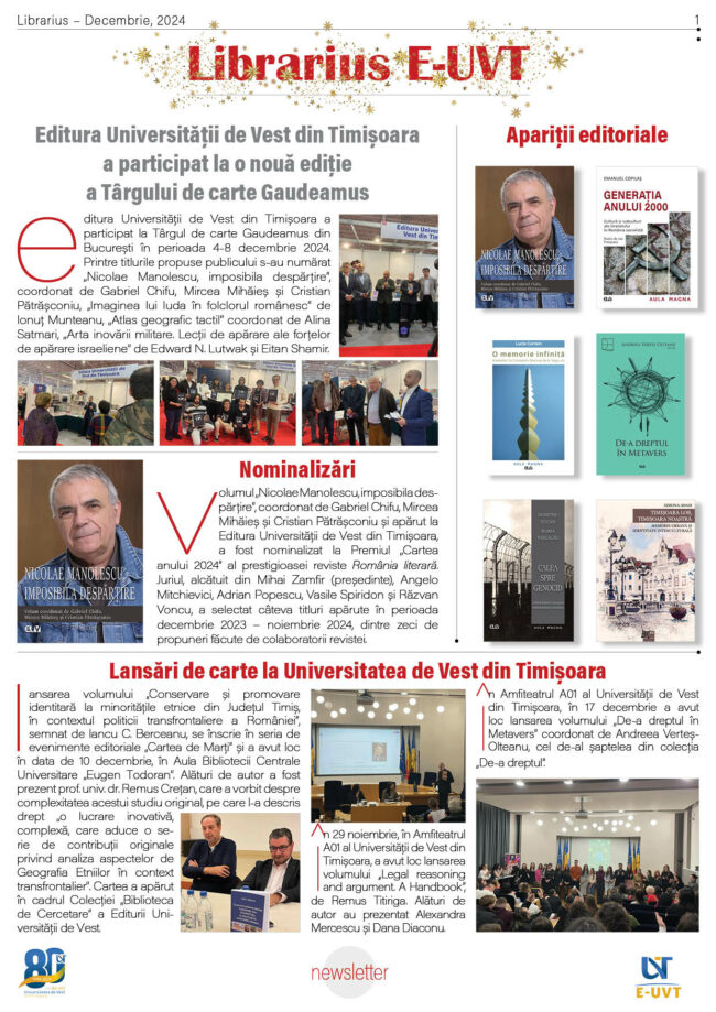 Newsletter decembrie stele aurii