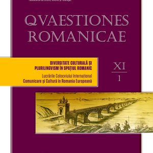 QVAESTIONES ROMANICAE XI – Tomul 1