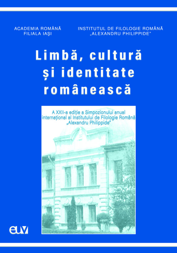 Limbă, cultură și identitate românească