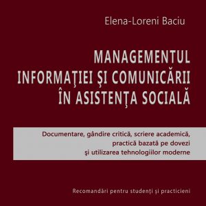 Managementul informaţiei şi comunicării în asistenţa socială